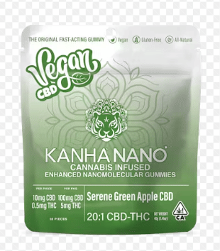 Serene Green Apple | 20:1 NANO Gummies