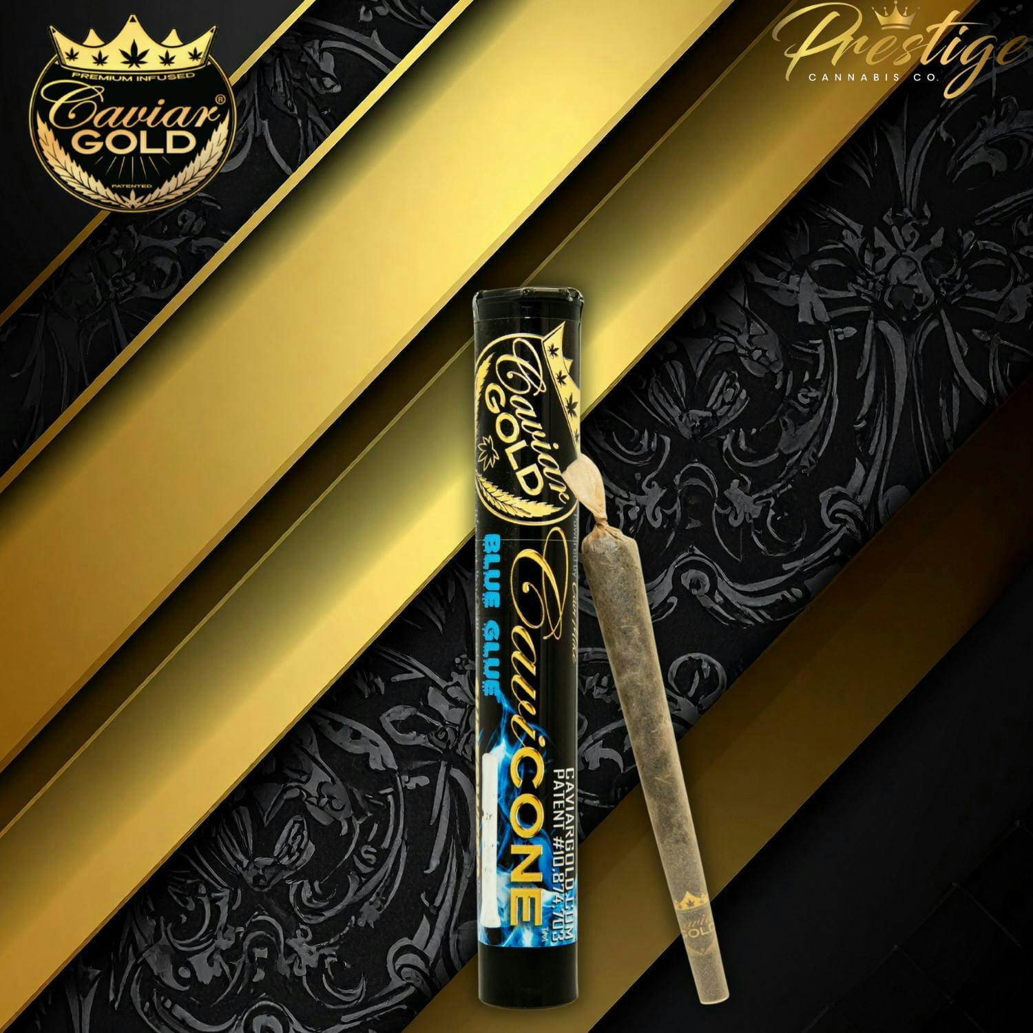 Caviar Gold — Blue Glue