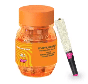Orange Burst | .7g x 5 Diamond Infused Pre-Roll Pack