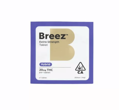 Extra Strength HYBRID | 20mg THC Single Tablet - Breez
