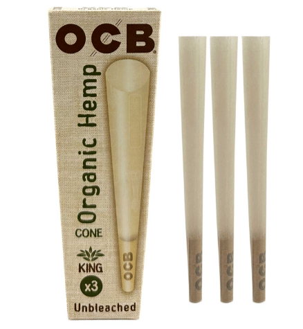 OCB 3pk King Size Cones