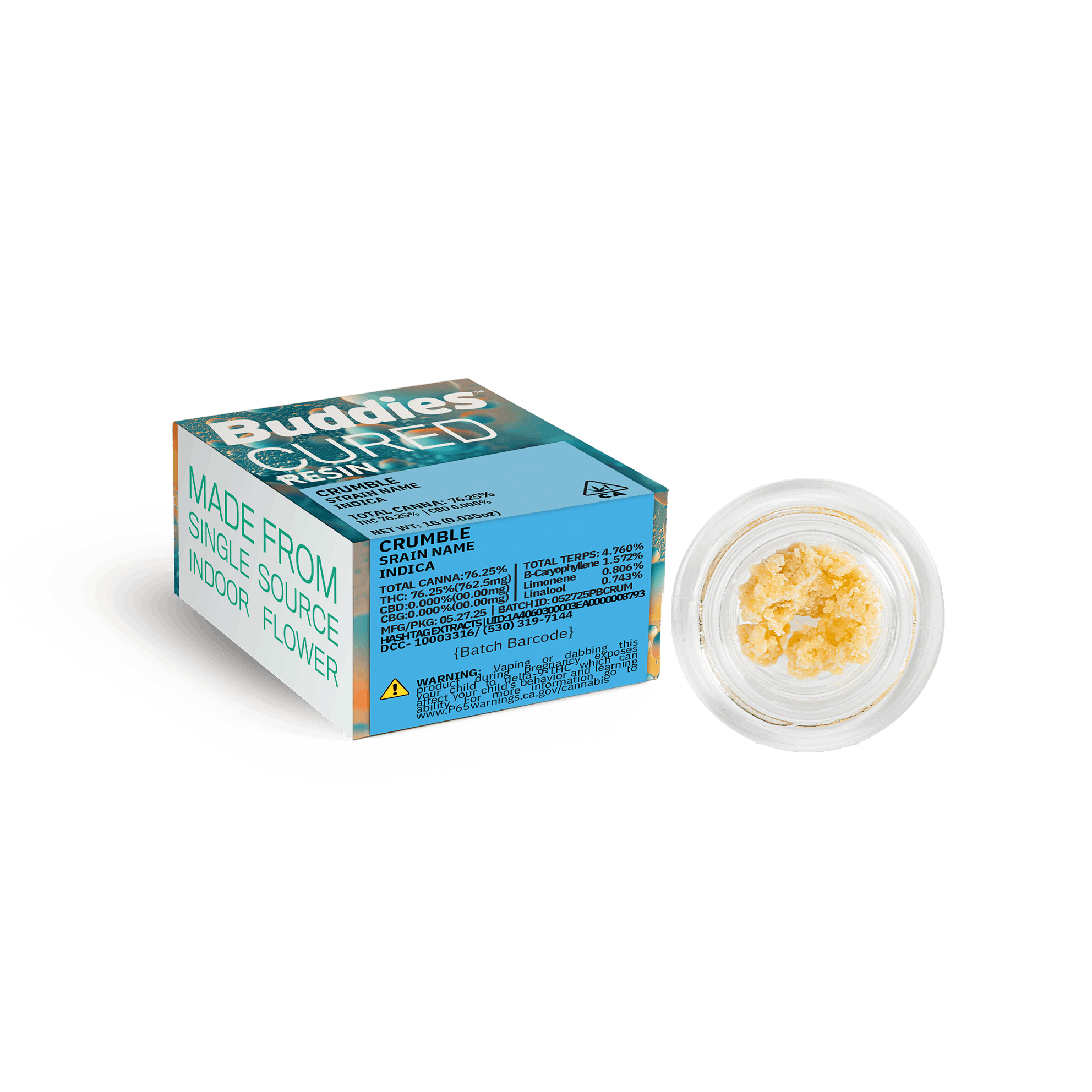 Biscotti | 1G Cured Resin Crumble