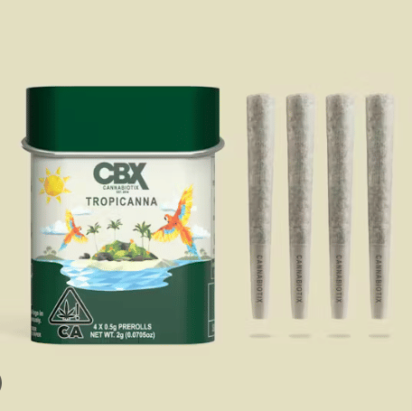 Tropicanna | 4PK Pre rolls