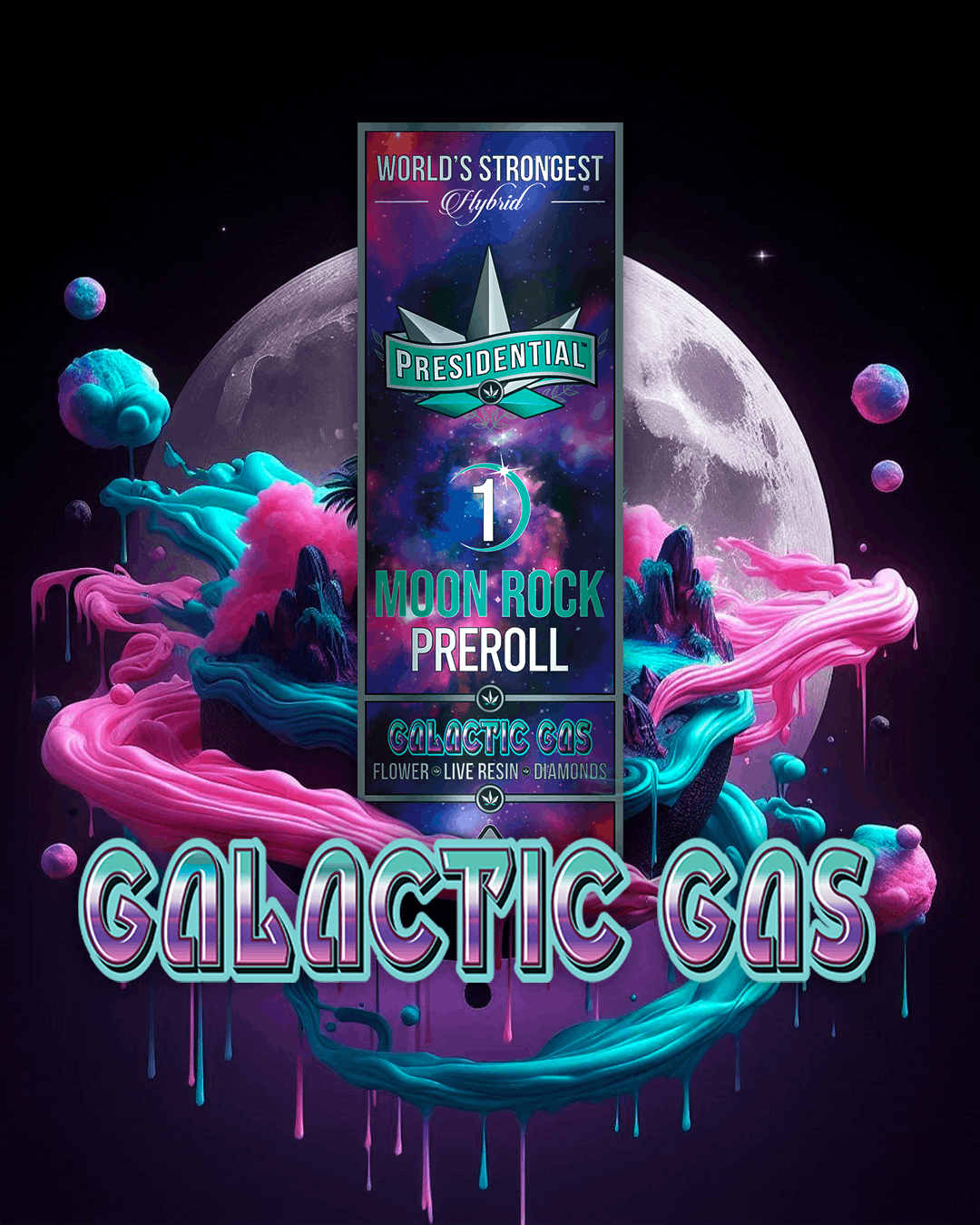Galactic Gas | 1g Moonrock Pre-roll