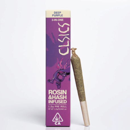 Deep Purple | 1.2g Trifecta Hash Infused Preroll