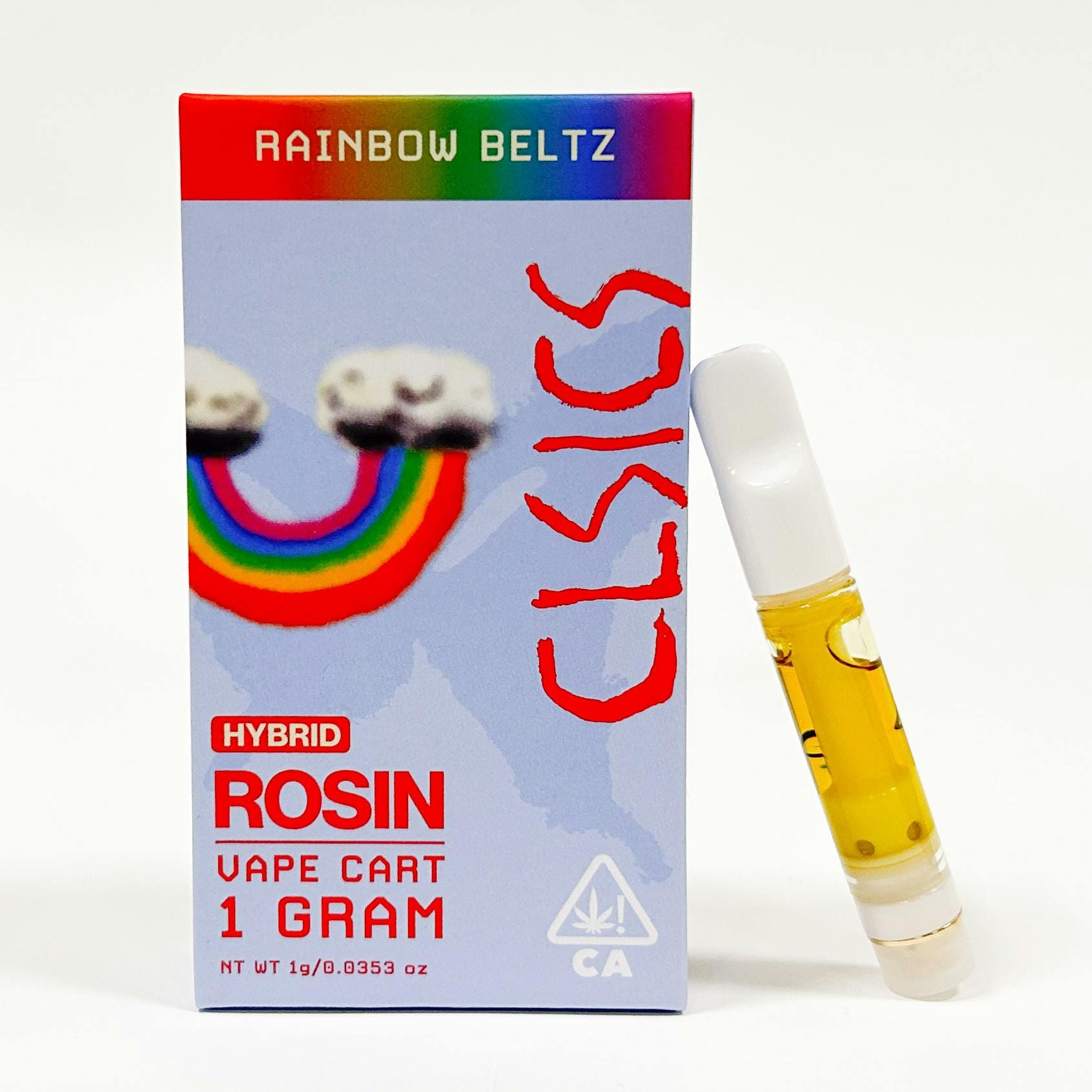 Rainbow Beltz | 1g Live Rosin Cartridge