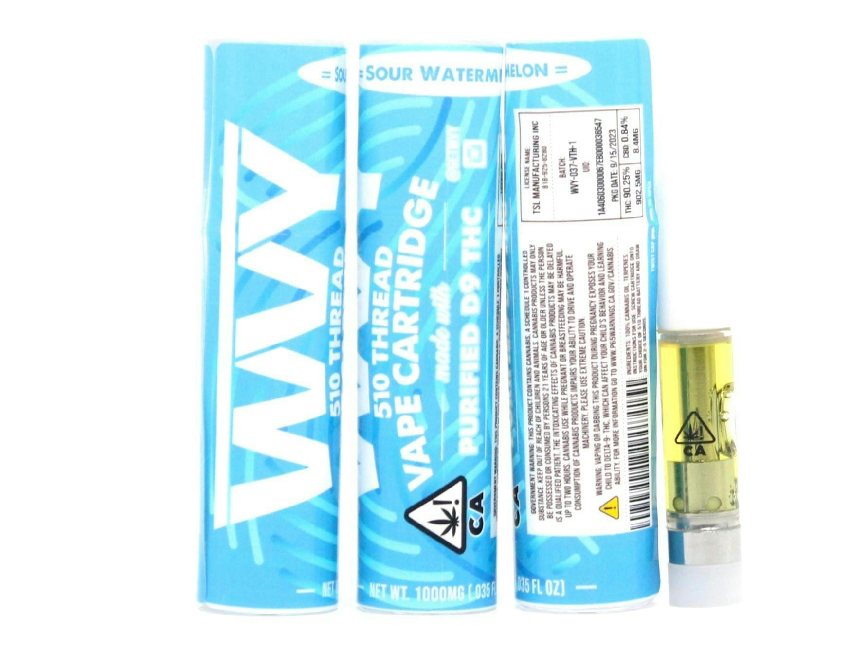 Sour Watermelon D9 | 1g Cartridge