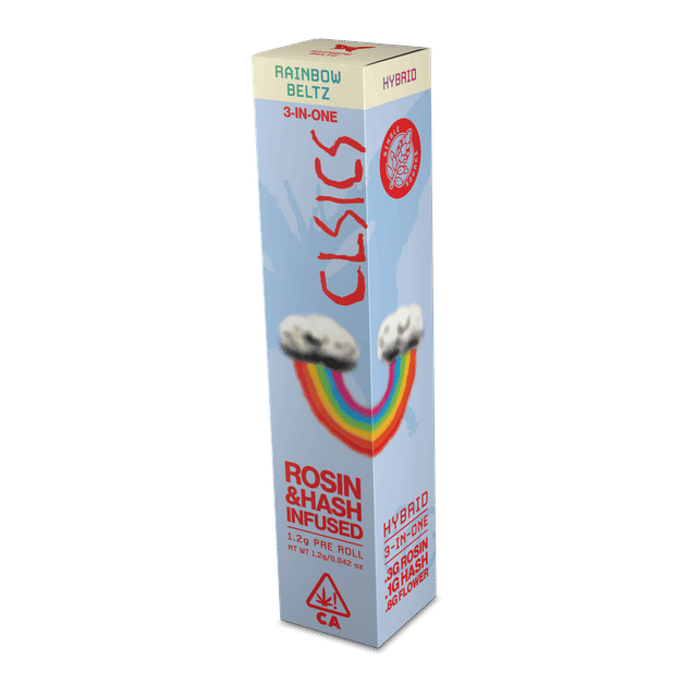 Rainbow Beltz | 1.2g Trifecta Hash Infused Preroll