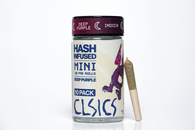 Deep Purple | Hash Infused Prerolls 10pk