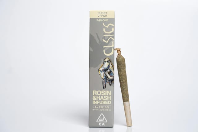 Ghost Vapor | 1.2g Trifecta Hash Infused Preroll