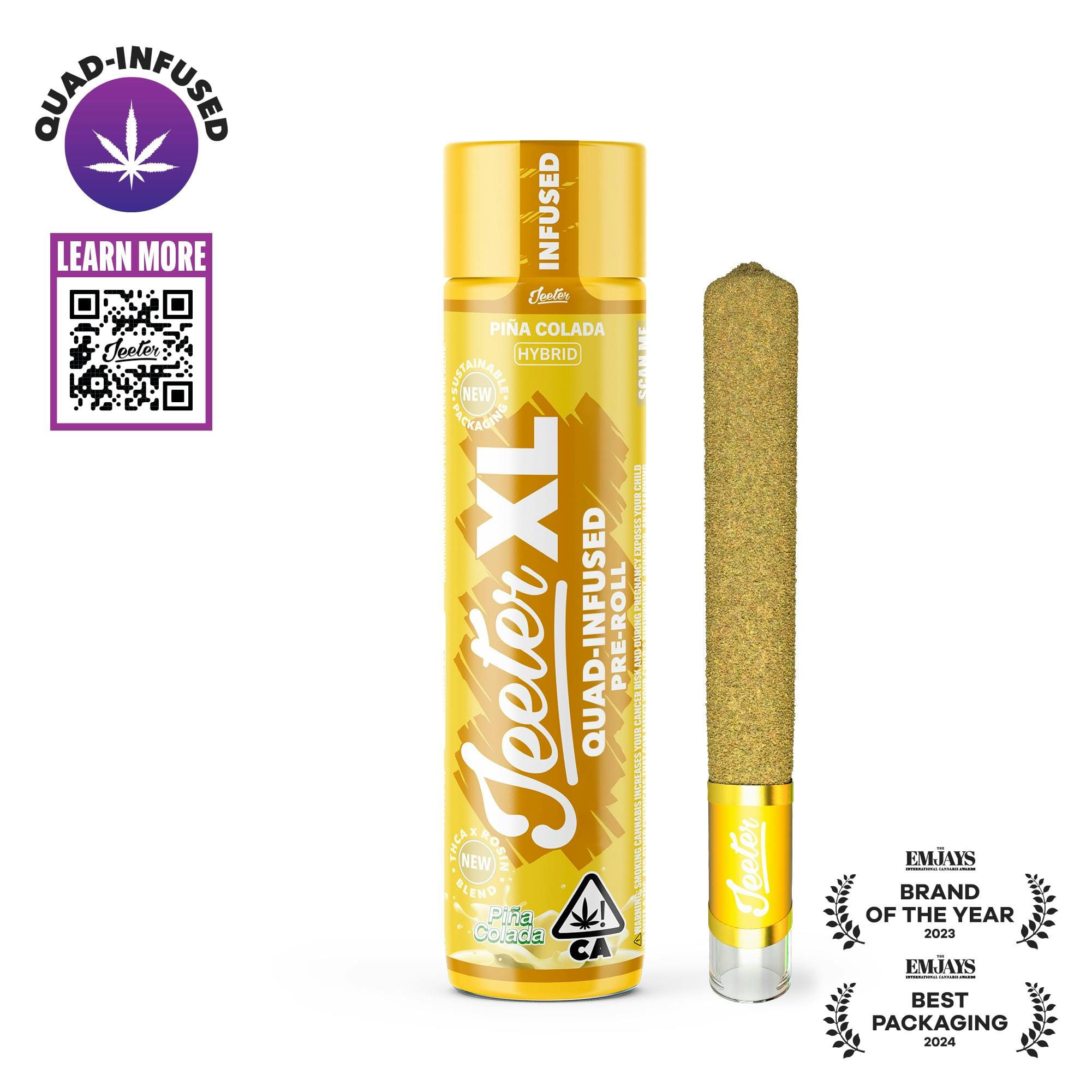 XL Pina Colada | 2g Infused Preroll