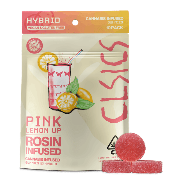 Pink Lemon Up | Live Rosin Gummies 100mg