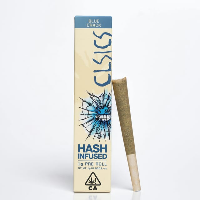 Blue Crack | 1g Hash Infused Pre Roll
