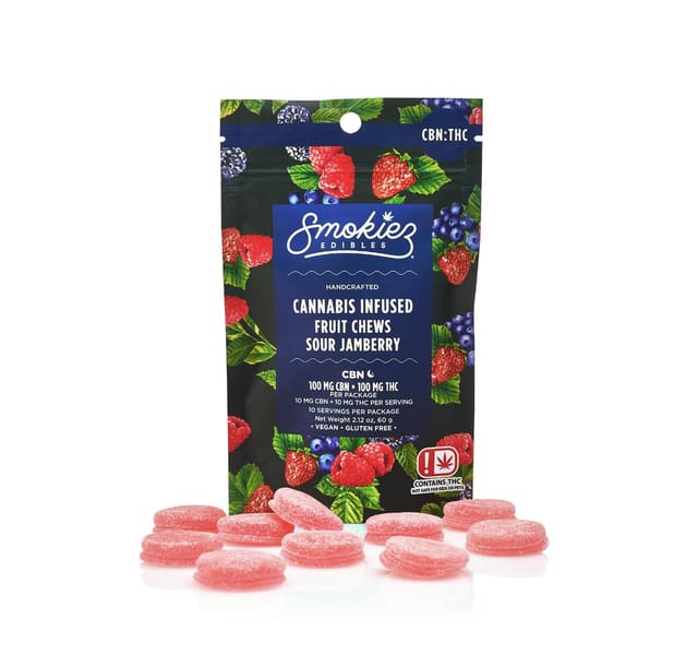 Sour Jamberry 1:1 | 100mg Fruit Chews