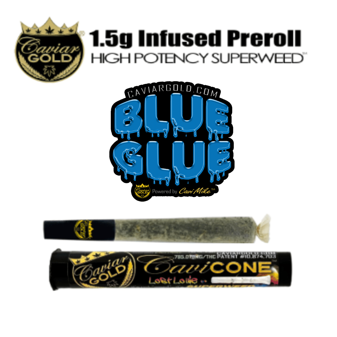 Caviar Gold — Blue Glue