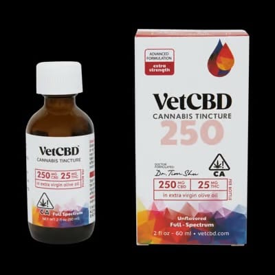 Extra Strength 250mg CBD | 2oz Tincture | 60ml
