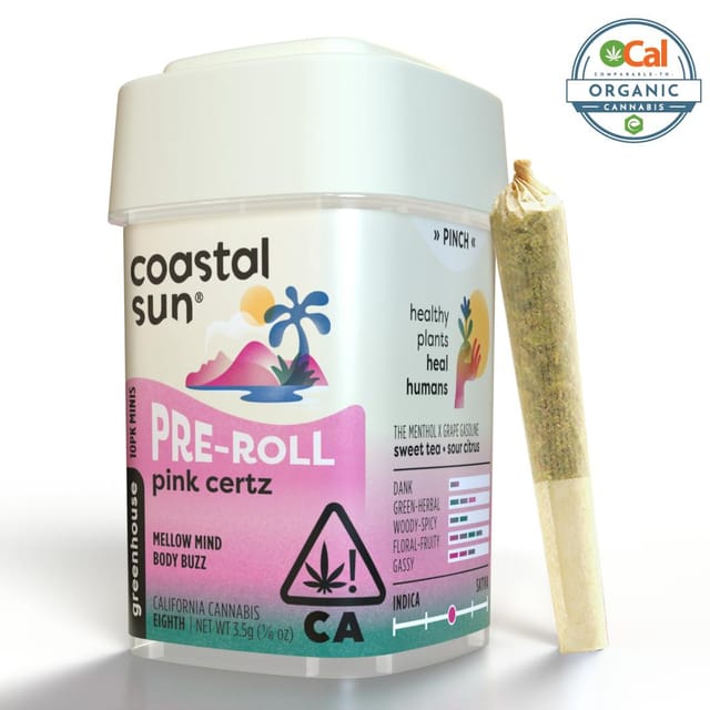 Pink Certz | 3.5g | .35g x 10 Preroll Pack