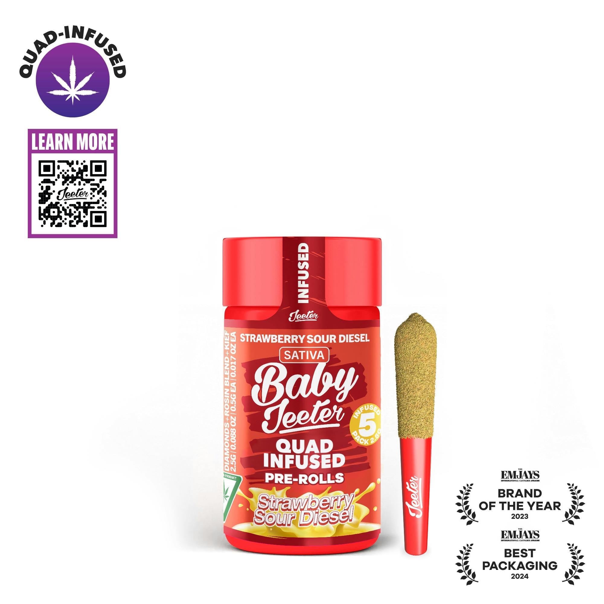 Jeeter — Strawberry Sour Diesel