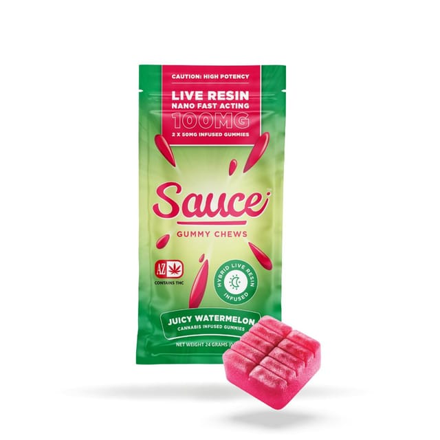 Juicy Watermelon | 100mg Burst Live Resin Gummy
