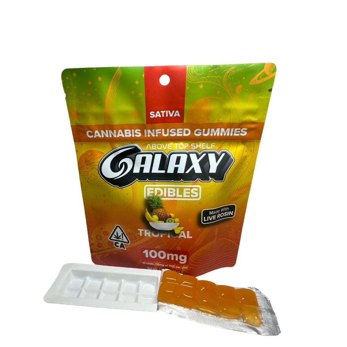 Tropical | 100mg Rosin Gummies