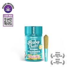 Tropicali | 2.5g | .5g x 5 Baby Jeeter Rosin Infused Preroll Pack