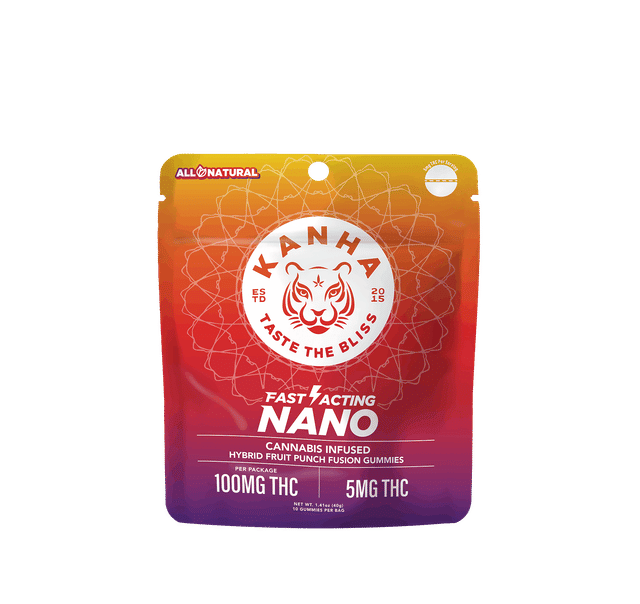 Fruit Punch Fusion | 100mg NANO Gummies