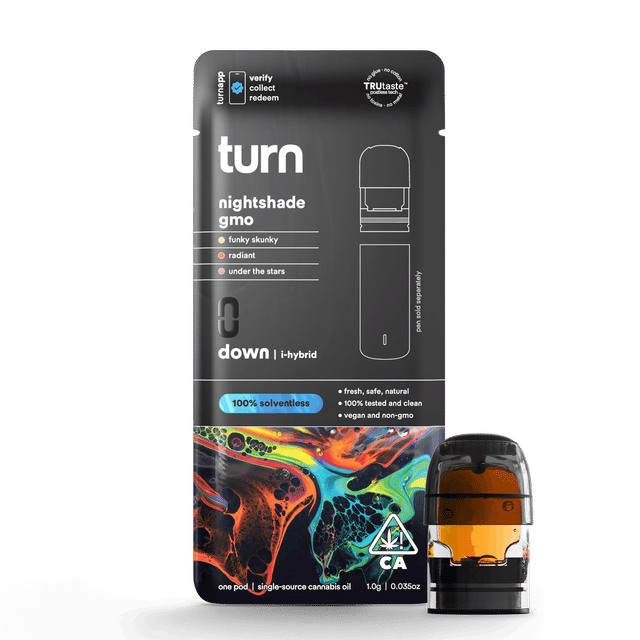 Turn Vapes Rainbow Brite Solventless Turn Vape Pod - 0.5 Grams Vape Carts cannabis