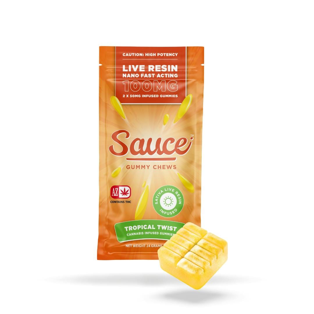 Tropical Twist | 100mg Burst Live Resin Gummy