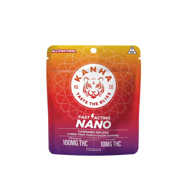 Nano Fruit Punch Fusion | 100mg Gummies