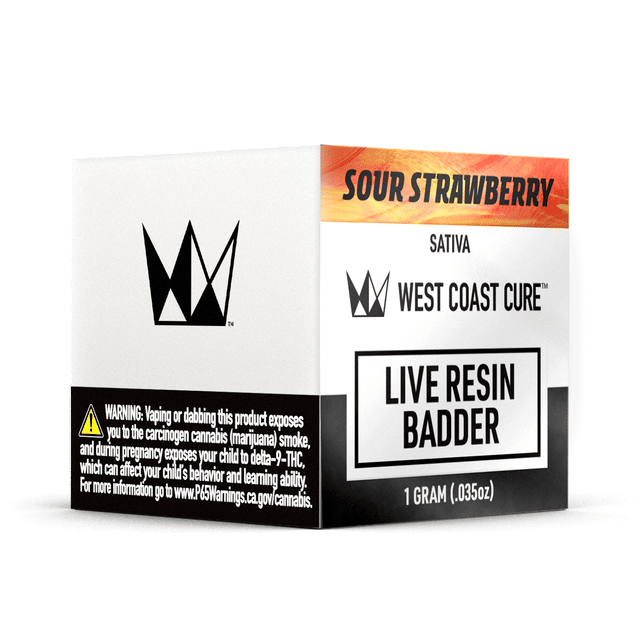 Sour Strawberry | 1g Live Resin Badder