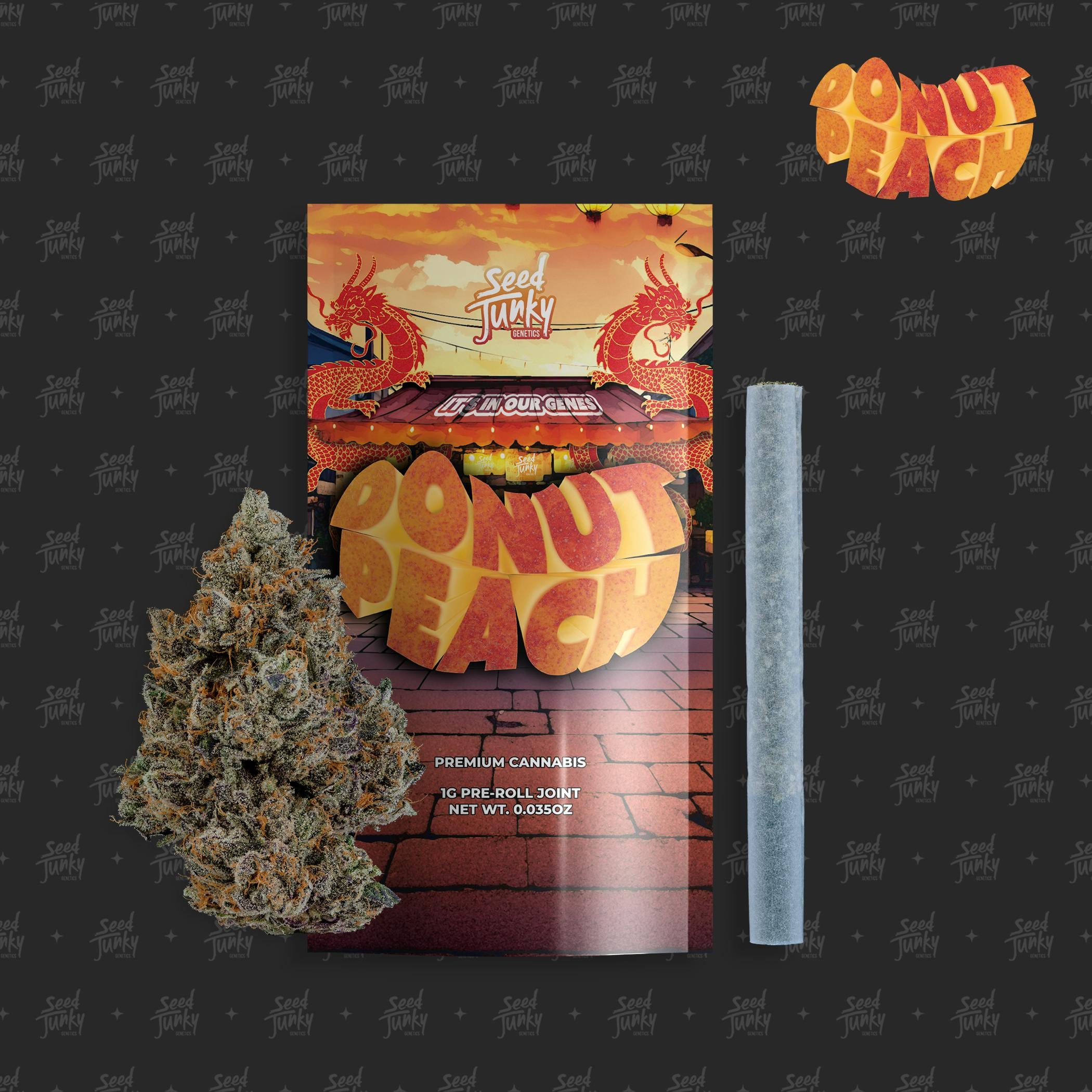 SEED JUNKY — Donut Peach