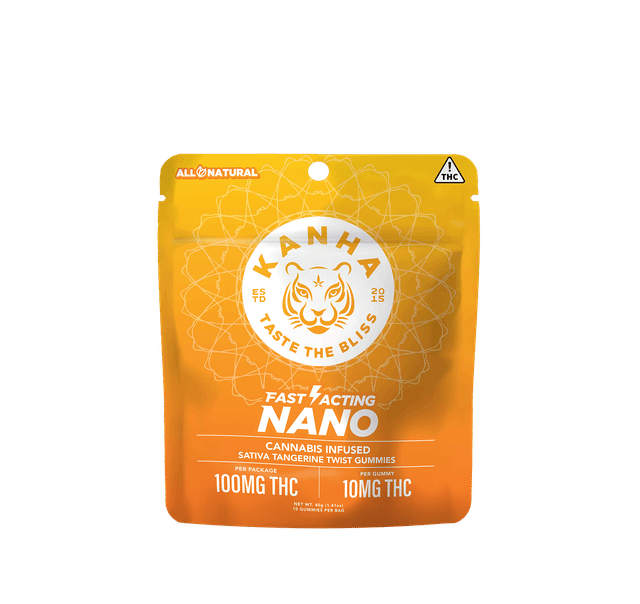 Nano Tangerine Twist | 100mg Gummies