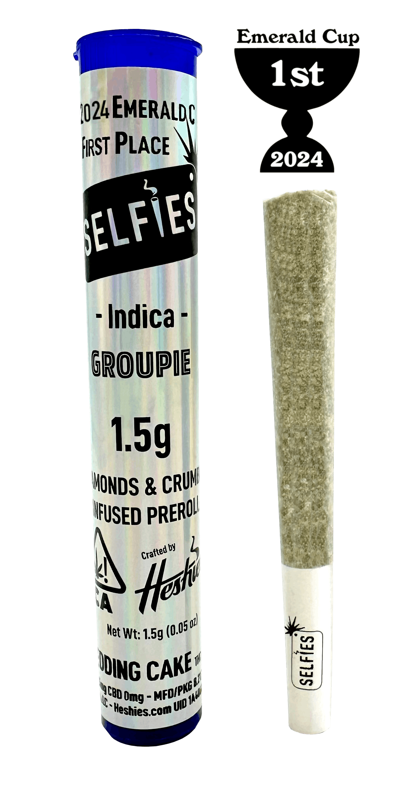 Wedding Cake 1.5g Groupie Preroll