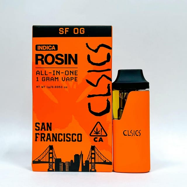 SF OG | 1g Live Rosin AIO