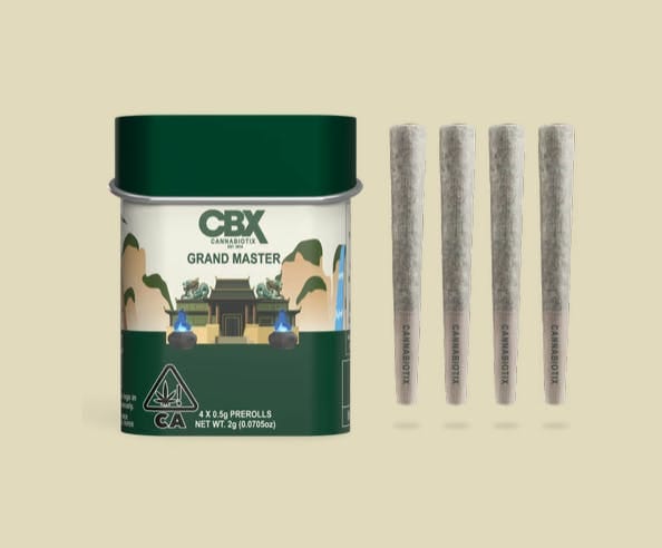 Grand Master | .5g x 4 Pre-Roll Pack