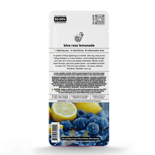 turn — Blue Razz Lemonade