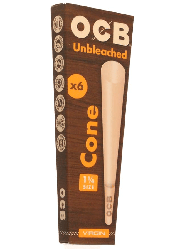King Size Virgin | Unbleached | 6 Pack Cones