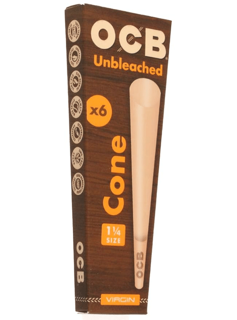 King Size Virgin | Unbleached | 6 Pack Cones