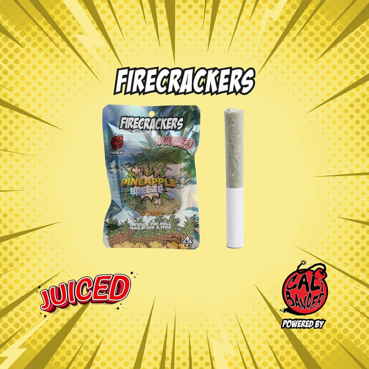 Pineapple Breeze | 5x0.6g Pre-Rolls