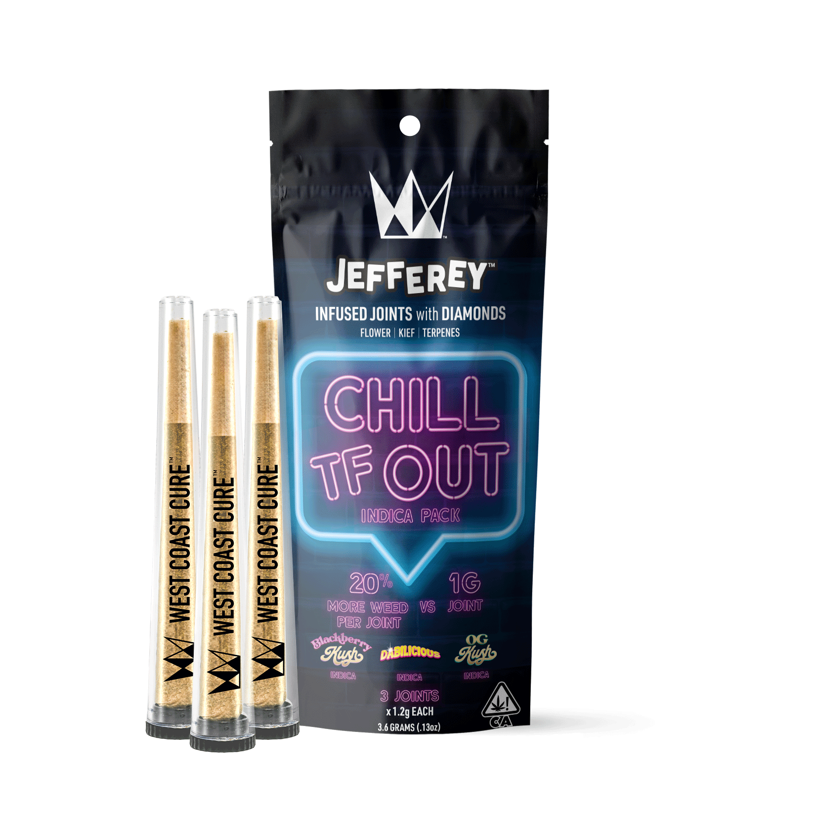 Chill TF Out | .4g x 3 Infused Pre-Rolls