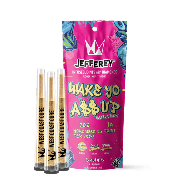 Wake Yo A$$ Up Pack | 3.6g | 1.2g x 3 Infused Preroll Pack