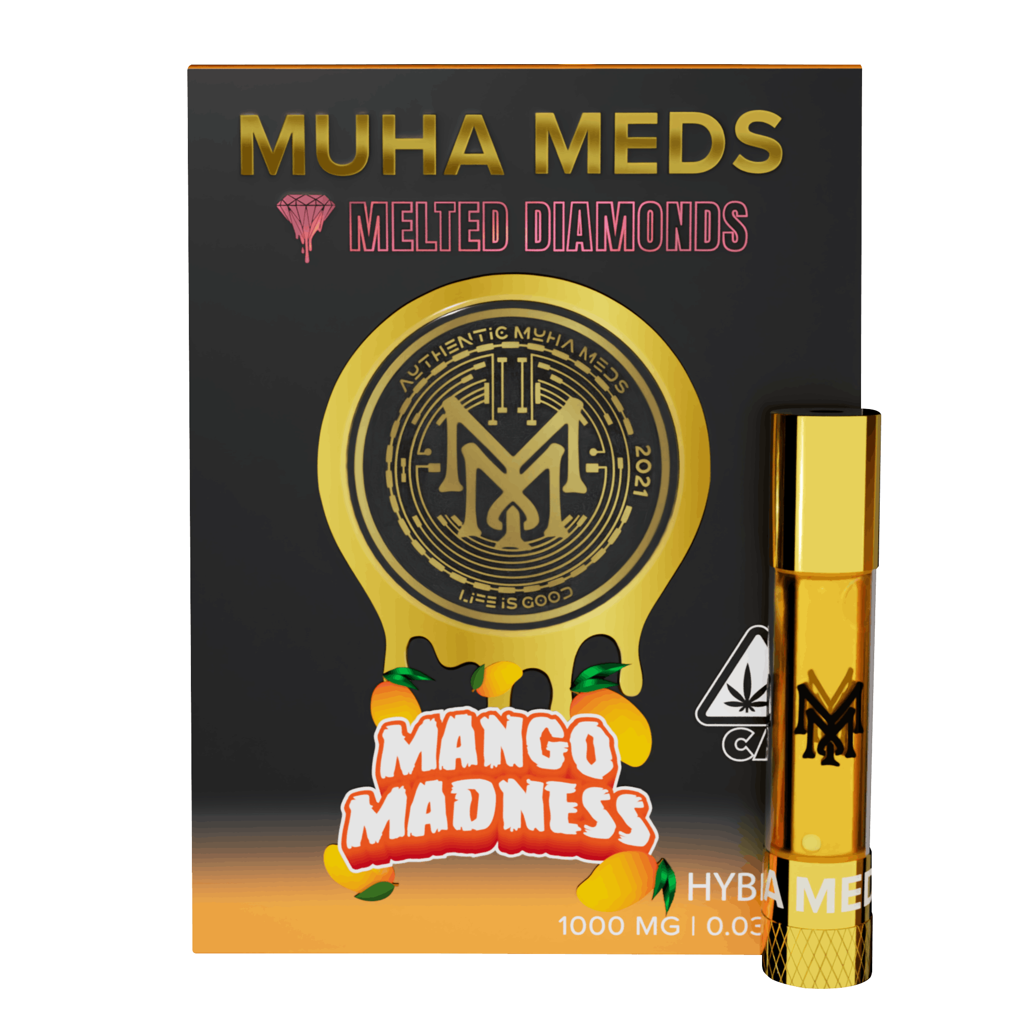 Mango Madness | 1g Melted Diamond Cartridge