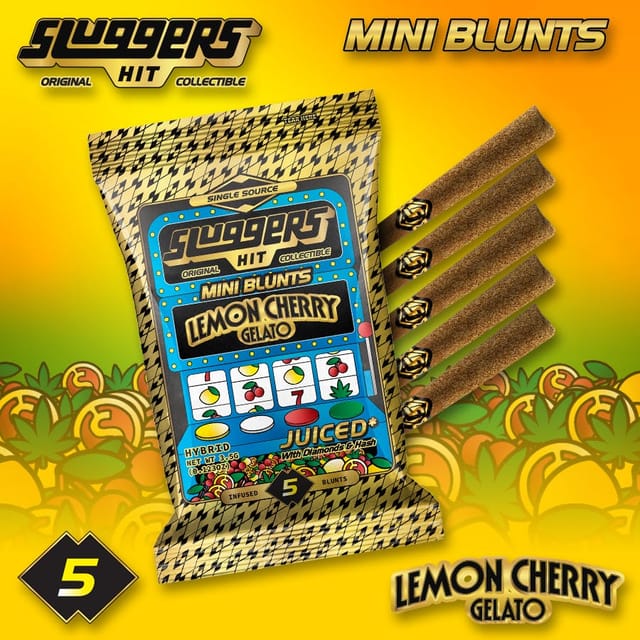 Lemon Cherry Gelato | .7g x 5 Infused Blunts