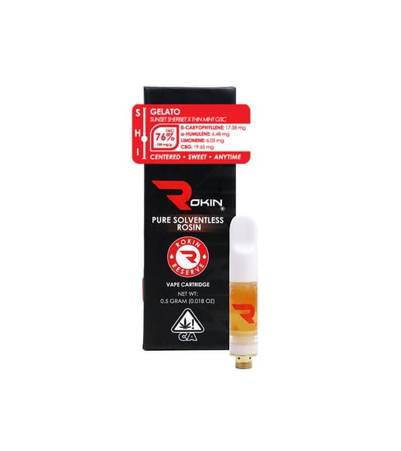Gelato | .5g Reserve Rosin Cartridge