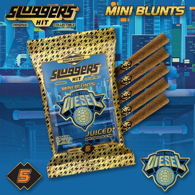 NYC Diesel | 3.5g | .7g x 5 Infused Mini Blunts