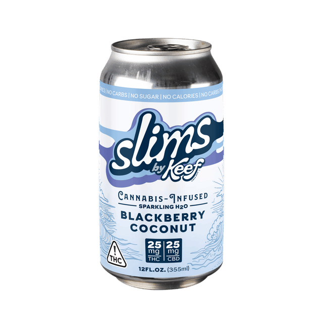 Blackberry Coconut Slim | 25:25mg THC:CBD 12oz