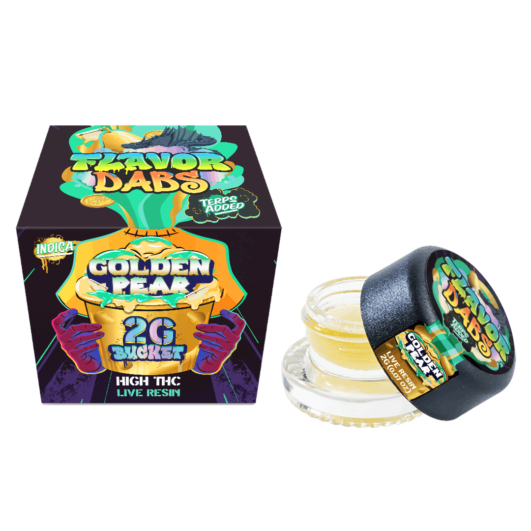 Golden Pear Flavor Dabs | 2g Live Resin