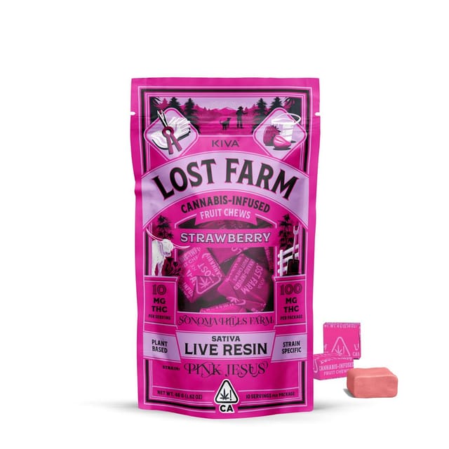 Strawberry "Pink Jesus" | 100mg LR Soft Chews