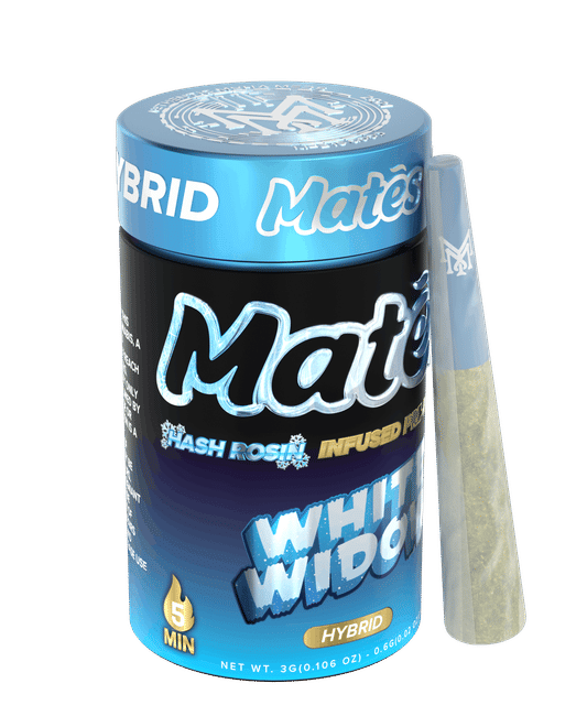 White Widow | 2.5g | .5g x 5 Infused Preroll Pack
