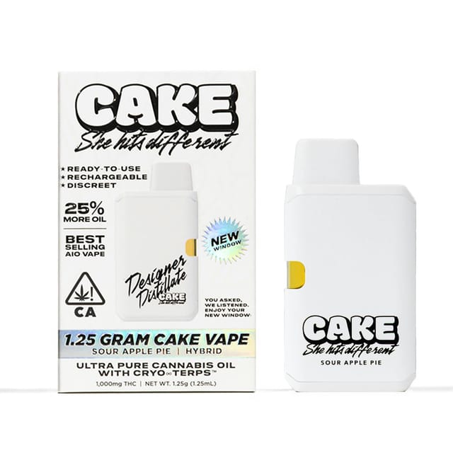 CAKE Space CAKE Designer Vape Disposable - 1.25 Grams in Woodland Hills | Atrium Dispensary CAKE Space CAKE Designer Vape Disposable - 1.25 Grams in Woodland Hills | Atrium Dispensary